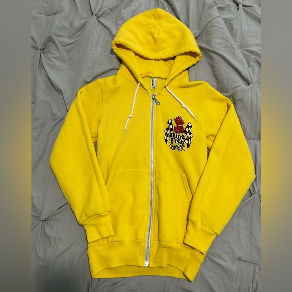 Yellow Nitro Fish Racing Jacket - Picture 2 of 4